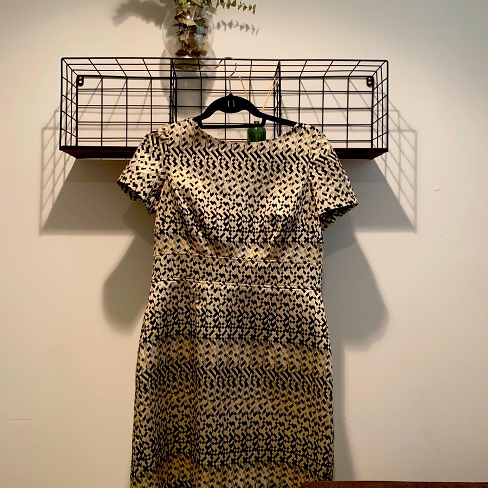 VINCE CAMUTO Metallic Party Dress